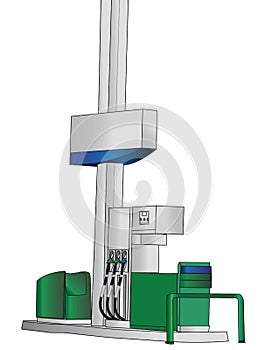 Petrol Filling Pump