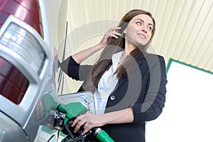 Petrol filling station