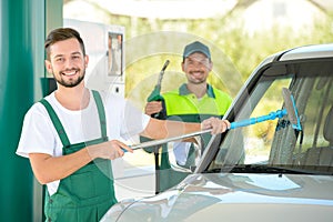 Petrol filling station