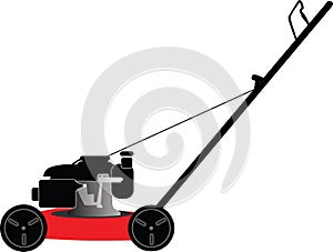 Petrol lawn mower