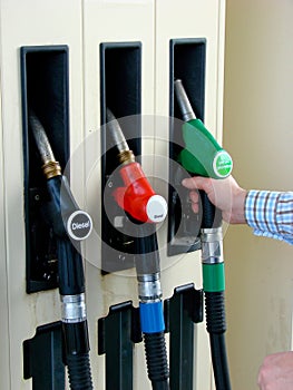 Petrol pump photo