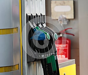 Petrol pump with unleaded