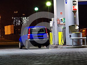 Petrol station