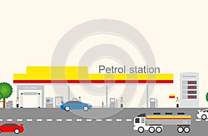 Petrol station