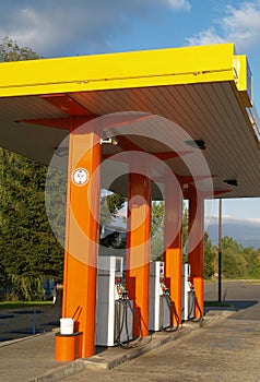 Petrol station