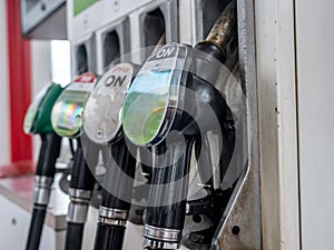 Petrol station pump distributors