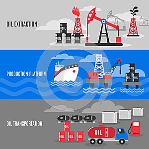 Petroleum Banner Set