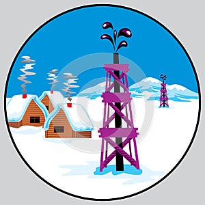 Petroleum emblem