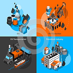 Petroleum Isometric Set