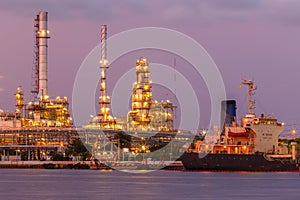 Petroleum and oil refinery