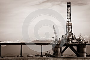 Petroleum platform