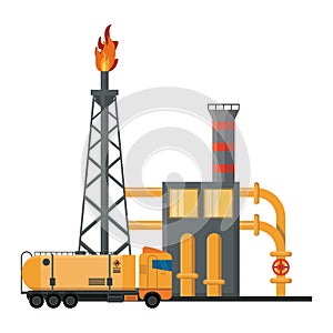 Petroleum refinery machinery