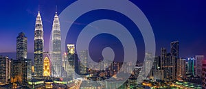Petrona Towers & Blue Hour
