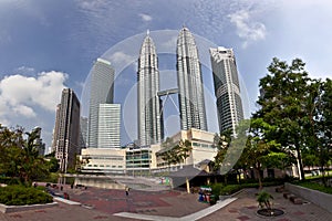 Petronas Towers at Kuala Lumpur