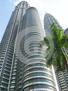 The Petronas twin towers