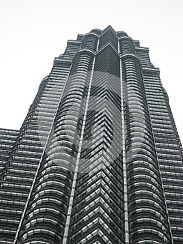 Petronas Twin Towers KL close up