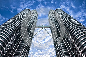 Petronas Twin Towers in Kuala Lumpur, Malaysia