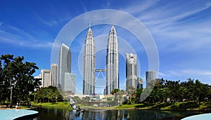 Petronas Twin Towers.