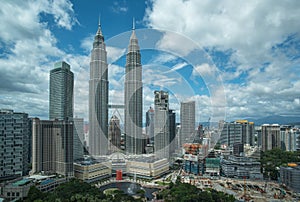 Petronas Twin Towers in Kuala Lumpur, Malaysia