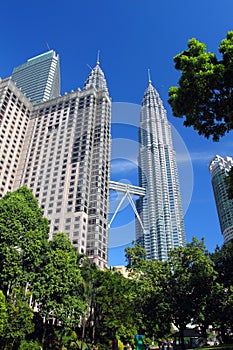 Petronas Twin Towers in Malaysia, Kuala Lumpur