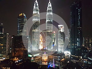 THE PETRONAS TWINS TOWER & x28;KLCC& x29;