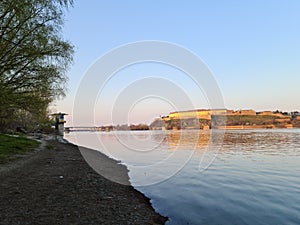 Petrovaradin Fortress Danube Tvrdjava Novi Sad Dunav priroda Sunlight Nature