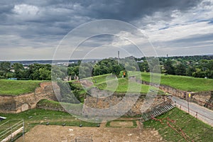 Petrovaradin Fortressin Novi Sad, Serbia