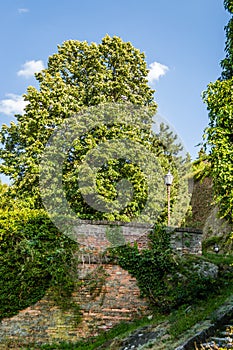 Petrovaradin, Serbia - July 17. 2019: Petrovaradin fortress