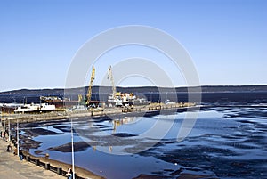 Petrozavodsk: Onega quay