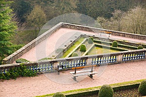 Petrusse Park terraces - Luxembourg City