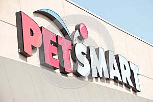 tor, canada - august 16, 2023: petsmart sign logo on front of store 89 p 17