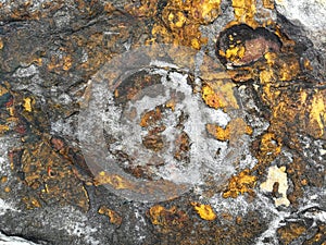 Pettern and textured of rock surface as a background.