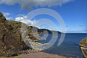 Pettico Wick, St Abbs Head, Berwickshire, Scotland