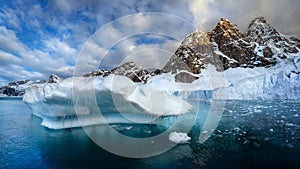 Petzval Glacier - Antarctic Peninsula - Antarctica photo