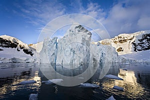 Glaciar Antártida 