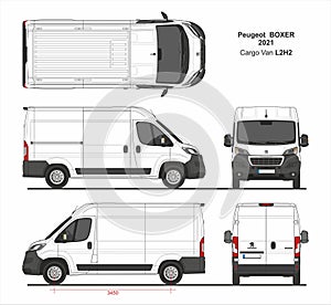 Peugeot Boxer Cargo Delivery Van L2H2 2021