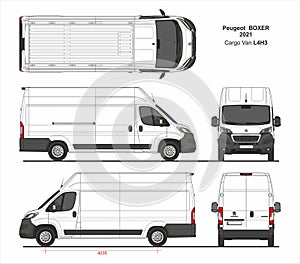 Peugeot Boxer Cargo Delivery Van L4H3 2021