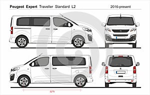 Peugeot Expert Traveller Standard Van L2 2016-present