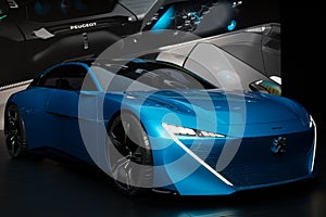 Peugeot Instinct autonomous concept car