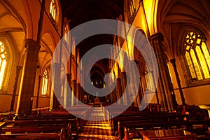 Pews at St patrick's cathedral