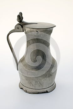 Pewter beer stein photo