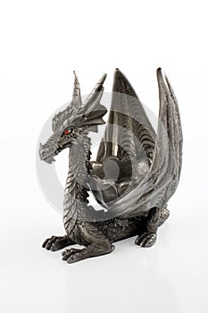 Pewter Chinese Dragon photo