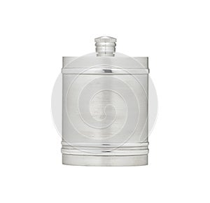 Pewter flask
