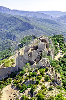 Peyrepertuse cathar castle