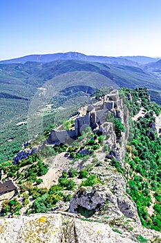Peyrepertuse cathar castle