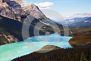 Peyto Lake Banff photo