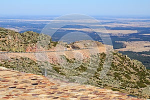 Surroundings of Santuario De Nuestra Senora De La Pena De Francia, Spain photo