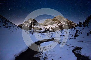 Pico PeÃÂ±a Telera in winter photo