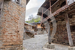 PeÃÂ±alba de Santiago, LeÃÂ³n, Castilla y LeÃÂ³n, Spain. Typical village in the mountains in Spain photo