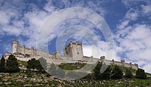 PeÃ±afiel Castel, Valladolid, Castile-Leon, Spain